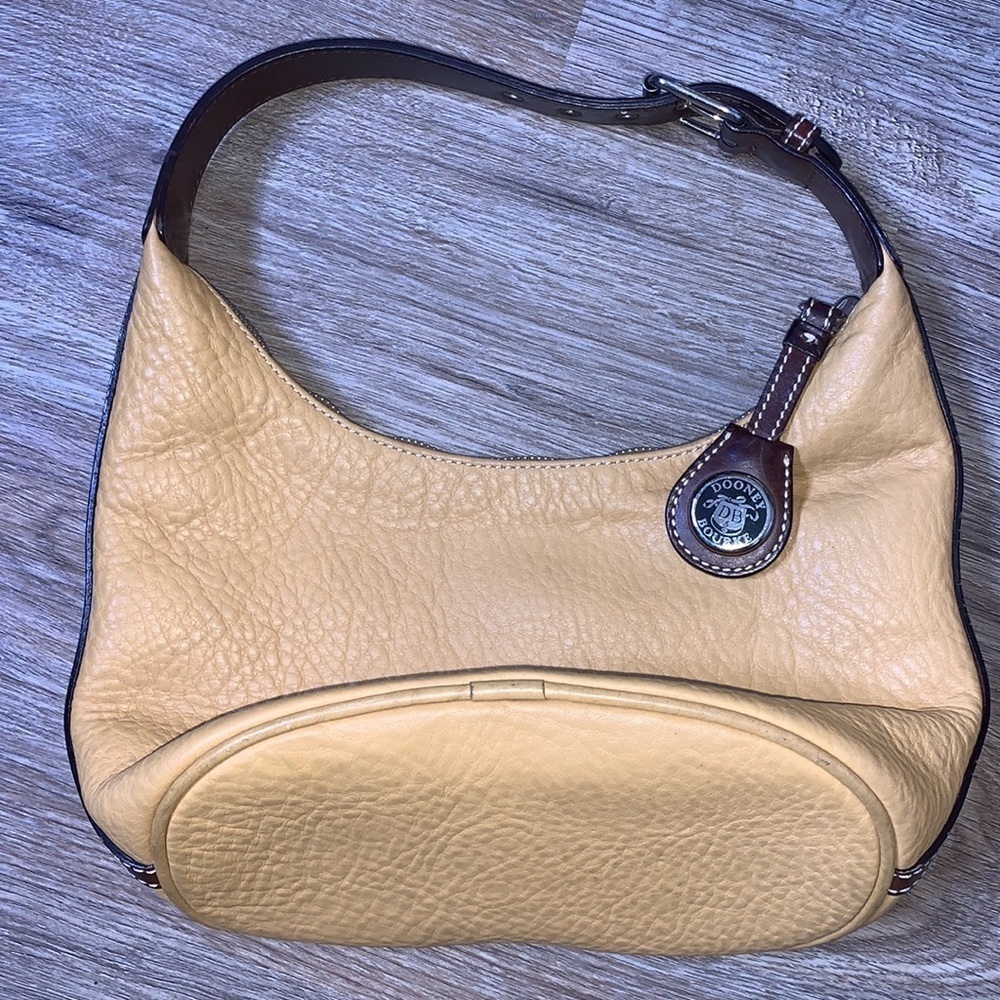 Dooney & Bourke leather hobo bag